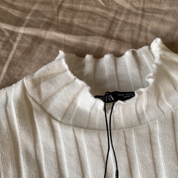 Zara Long Sleeve Mock Neck - Picture 3 of 4